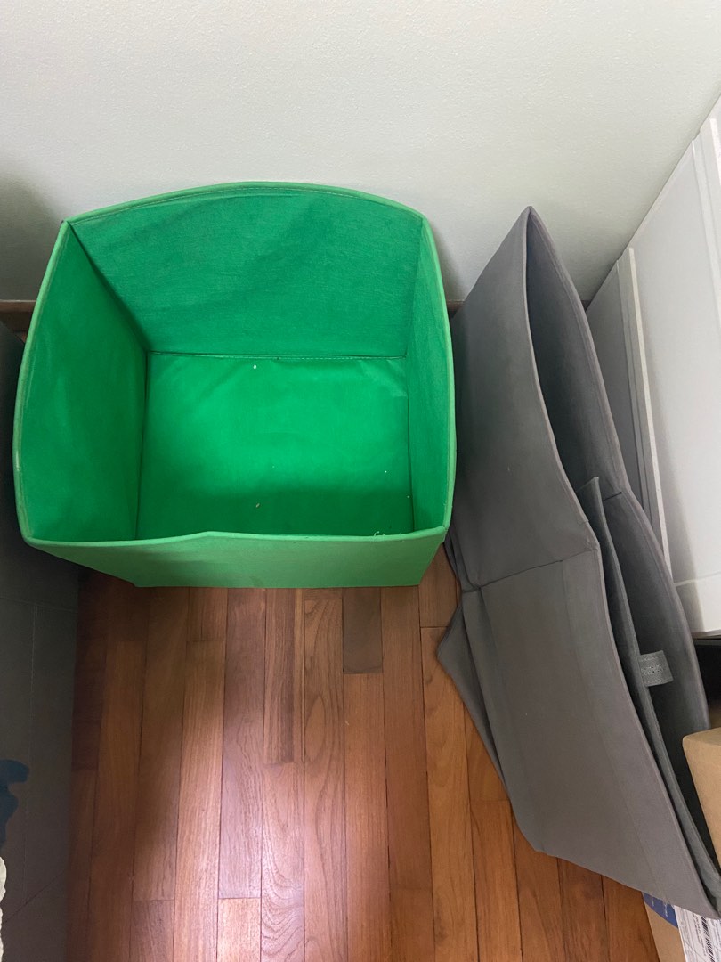 IKEA foldable boxes, Furniture & Home Living, Home Improvement