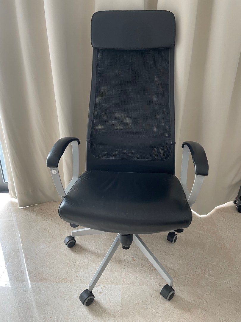 Ikea Markus Ergonomic Office Gaming Chair, Furniture & Home Living