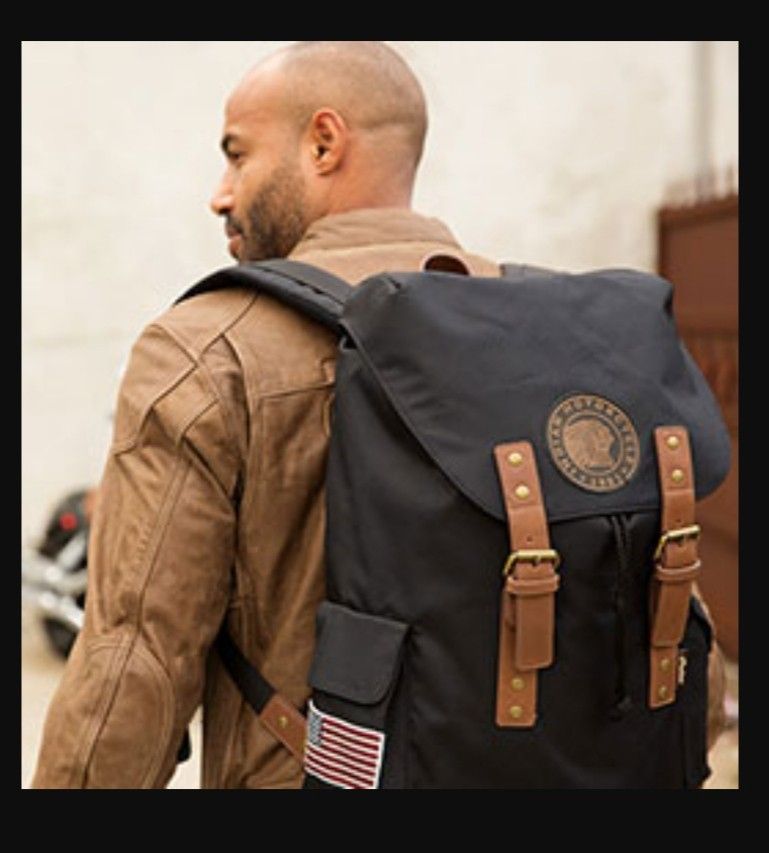 Indian Motorcycles X Baume Mercier Backpack Men s Fashion Bags