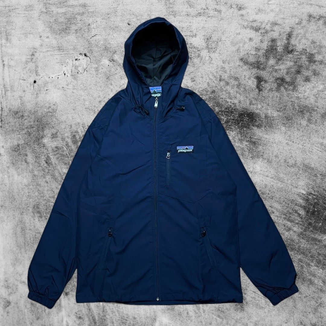 Jaket Patagonia Tezzeron Navy Fesyen Pria Pakaian Baju Luaran di Carousell