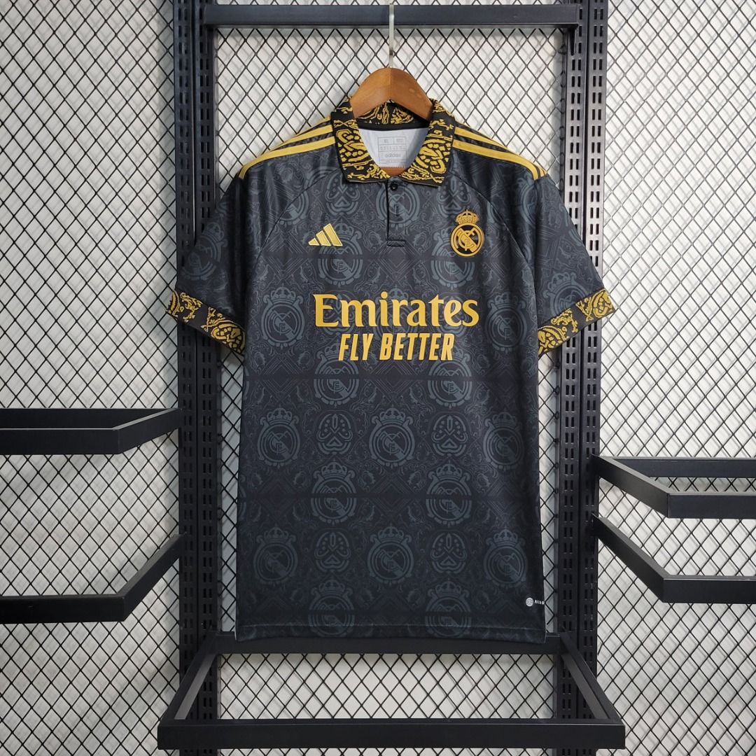 Jersey Real Madrid Black Special Edition 2023 24 Men s Fashion
