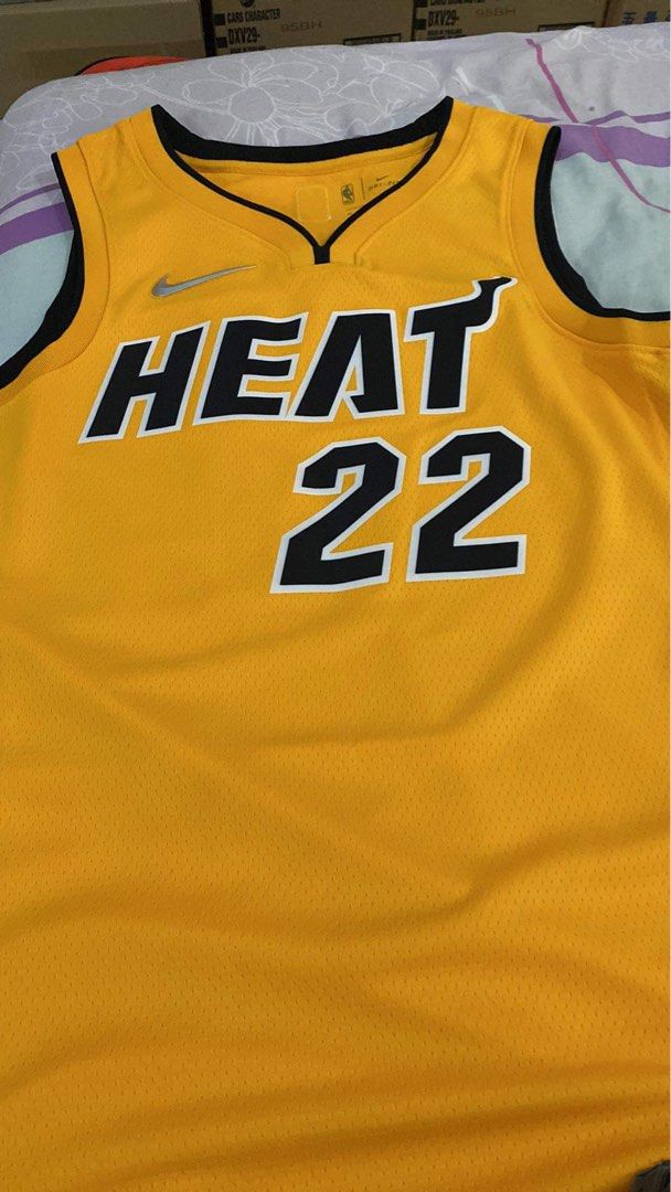 Jimmy Butler Miami Heat Earned Edition Nike Swingman Jersey Men s
