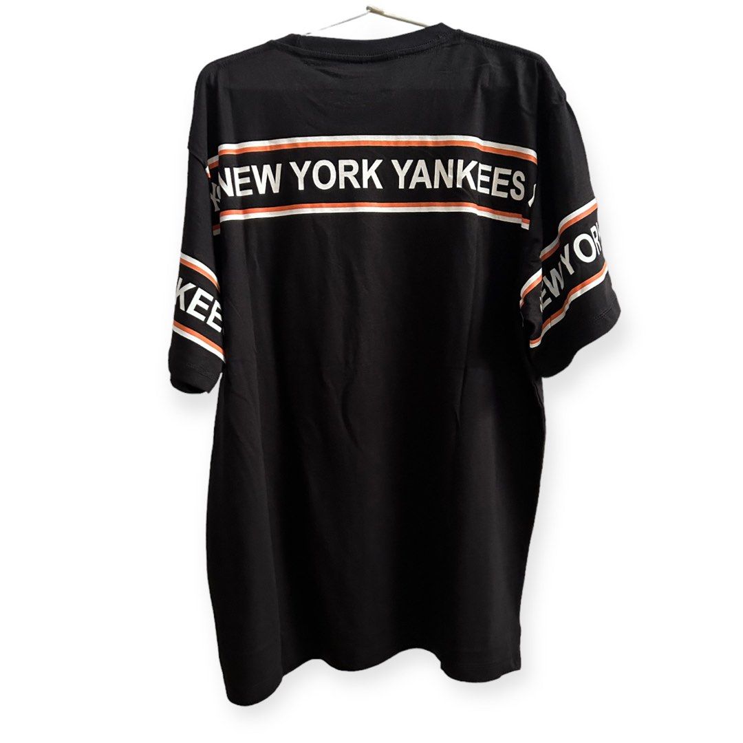 Kaos MLB NY second ori, Fesyen Pria, Pakaian , Atasan di Carousell