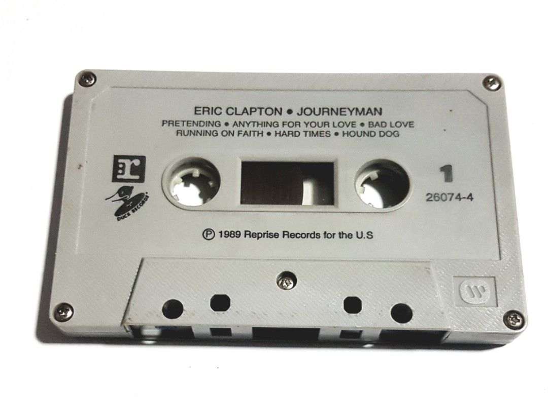 Eric Clapton, Journeyman, Cassette (Album)