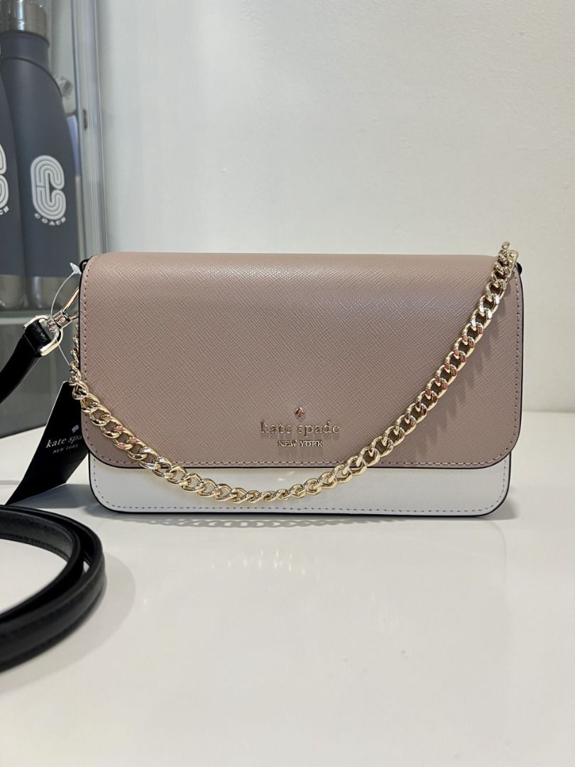 Coach Calf Leather Madison vs Kate Spade Carson Convertible Crossbody/Unboxing/what's  inside my bag 