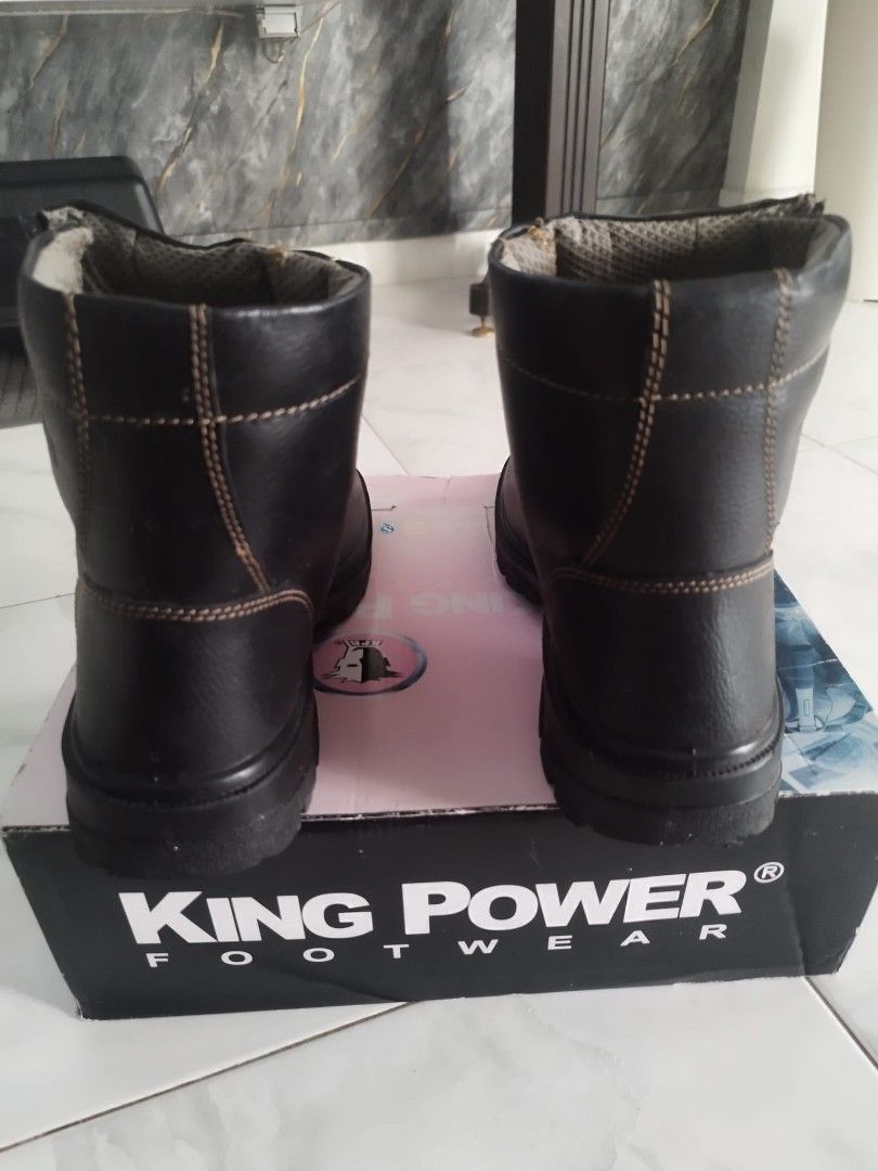 King Power Safety Shoe, Men's Fashion, Footwear, Boots on Carousell