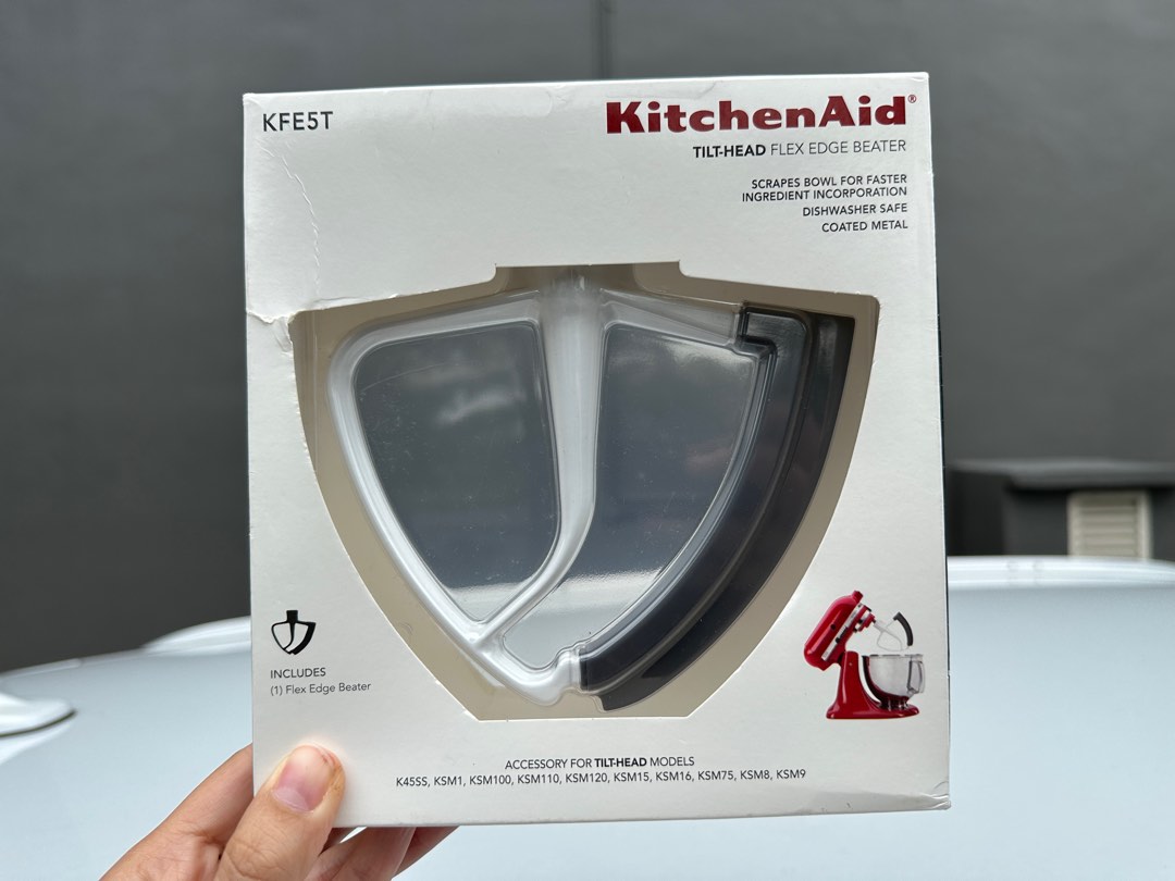 KitchenAid Tilt Head Flex Edge Beater, Furniture & Home Living