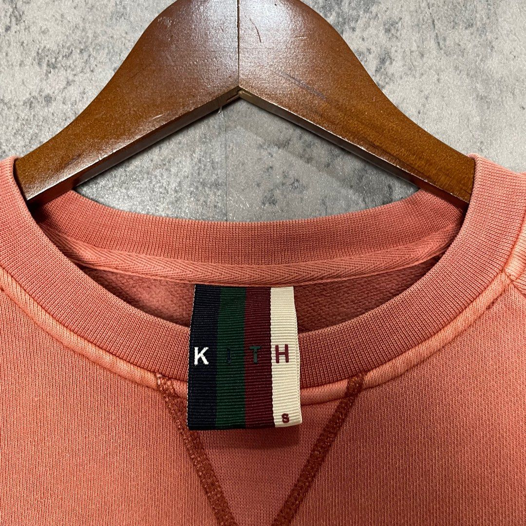 専用 KITH PANELED WILLIAMS CREWNECK CLAY - スウェット