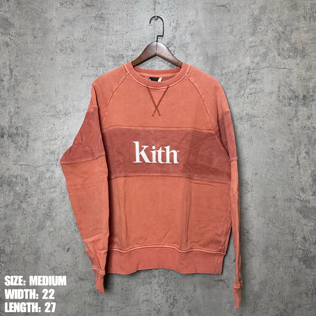 Kith paneled williams discount crewneck