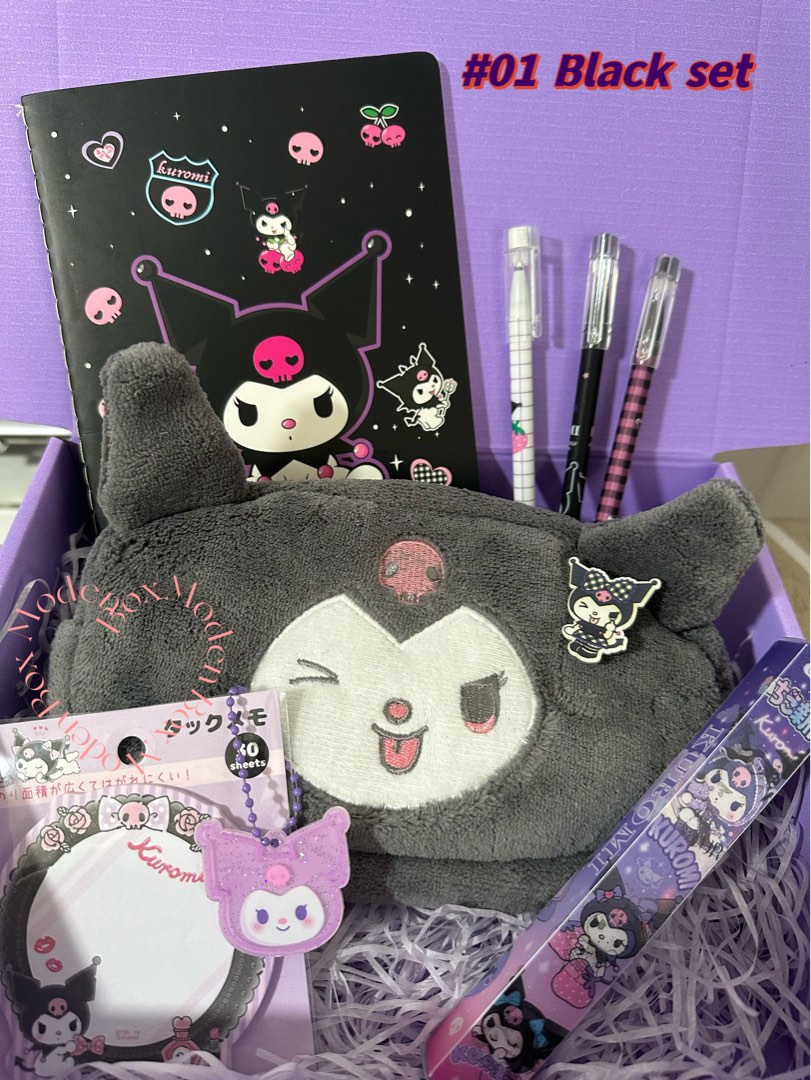 Kuromi Birthday gift set (Ready Stock) melody cinnamonroll, Hobbies