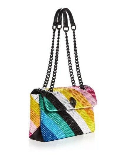 Kurt geiger top rainbow crystal bag