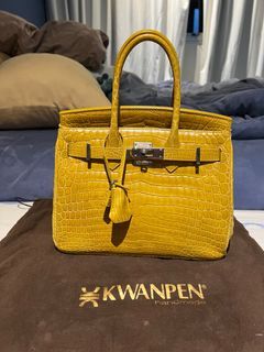 Kwanpen Ostrich Birkin 32 - Genuine Ostrich, Women's Fashion, Bags &  Wallets, Tote Bags on Carousell
