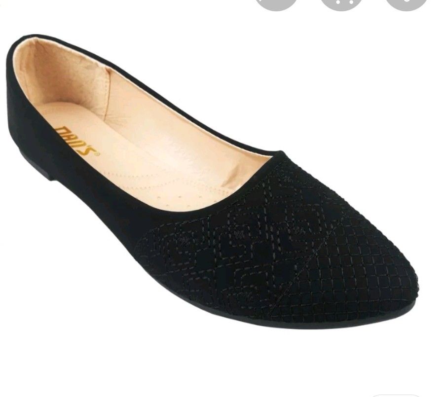 Next ladies black new arrivals flat shoes