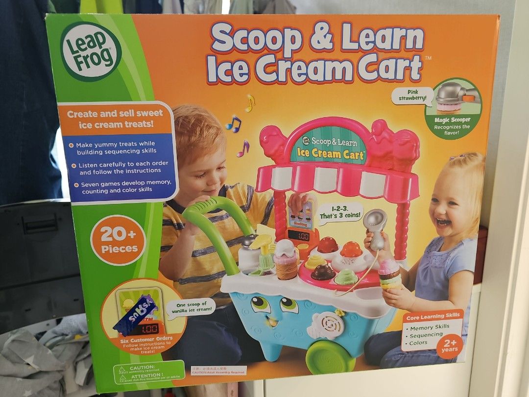LeapFrog Scoop Learn Ice Cream Cart