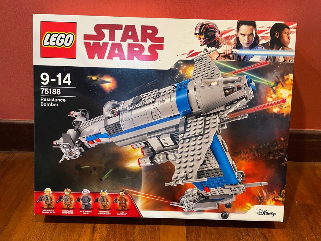 Lego 75188 Star Wars The Last Jedi Resistance Bomber Hobbies