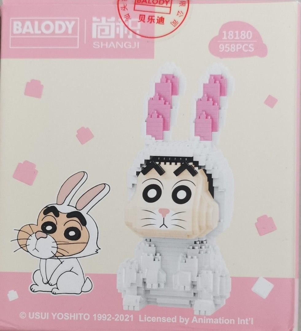 Lego Building block Crayon Shin Chan Hobbies Toys Toys Games on Carousell