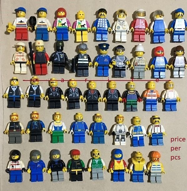 Lego Mini Figures, Multi Color : : Toys & Games