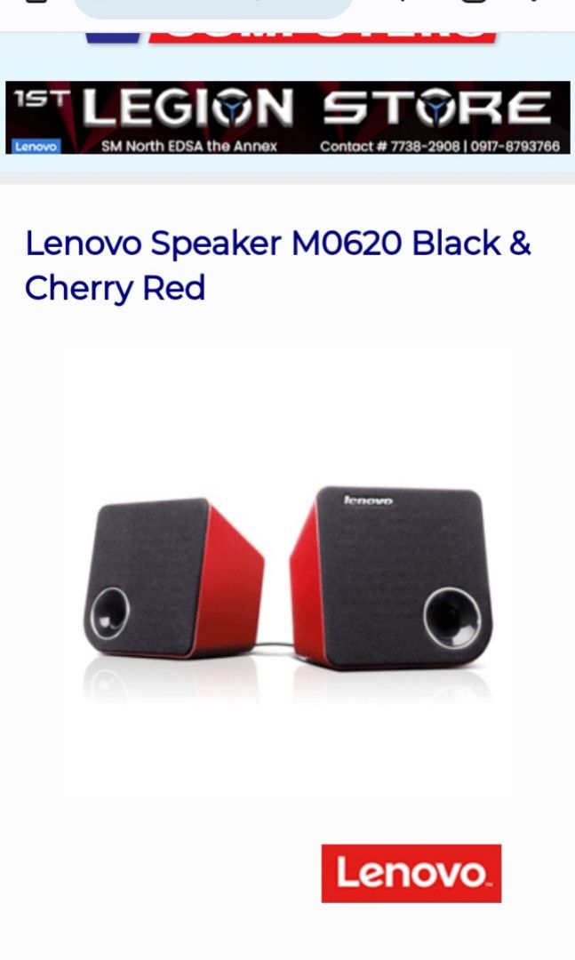 Lenovo speaker M0620