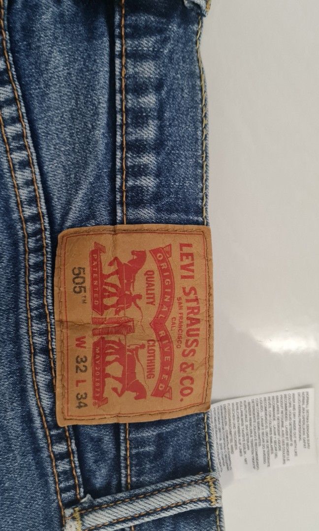 Levi s Jeans Blue 505 W32 L34