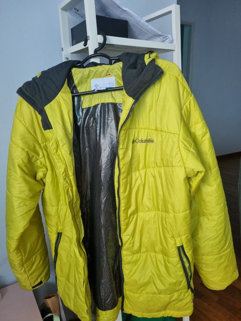 Lime Green Columbia Jacket