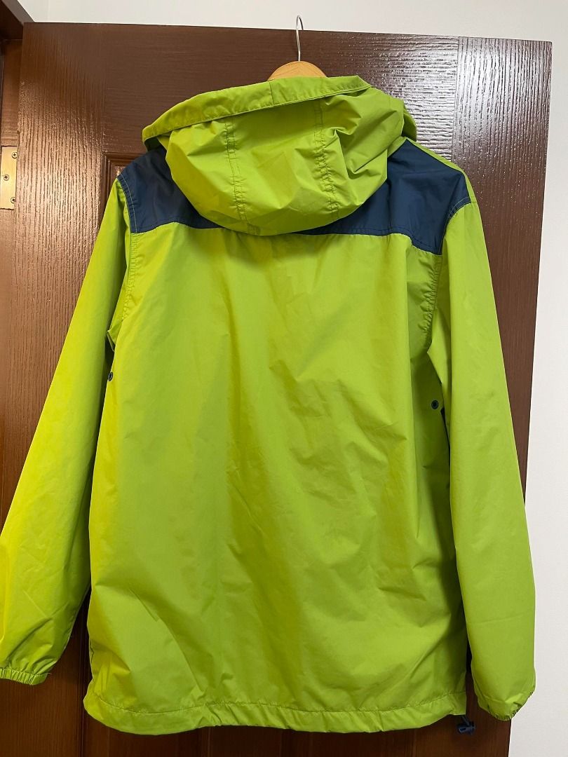 Lime Green Windbreaker on Carousell