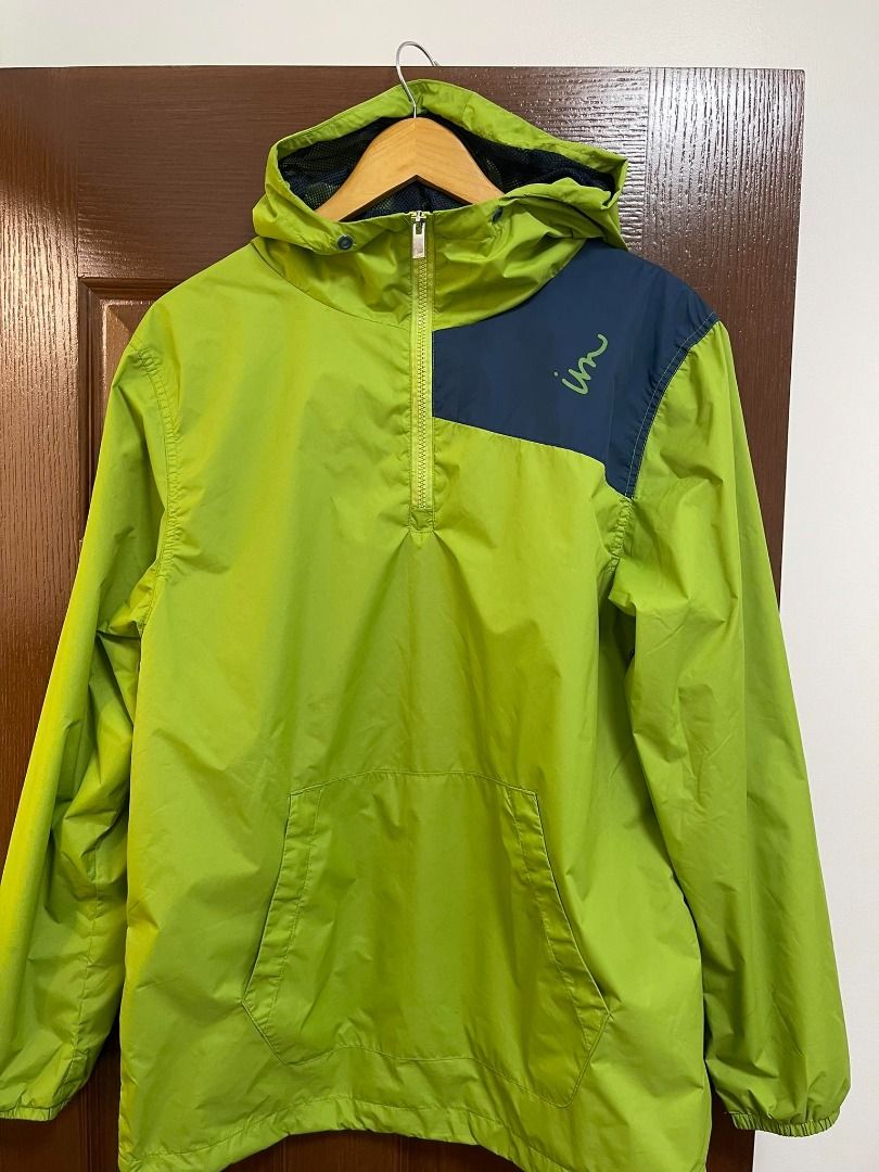 Lime Green Windbreaker on Carousell