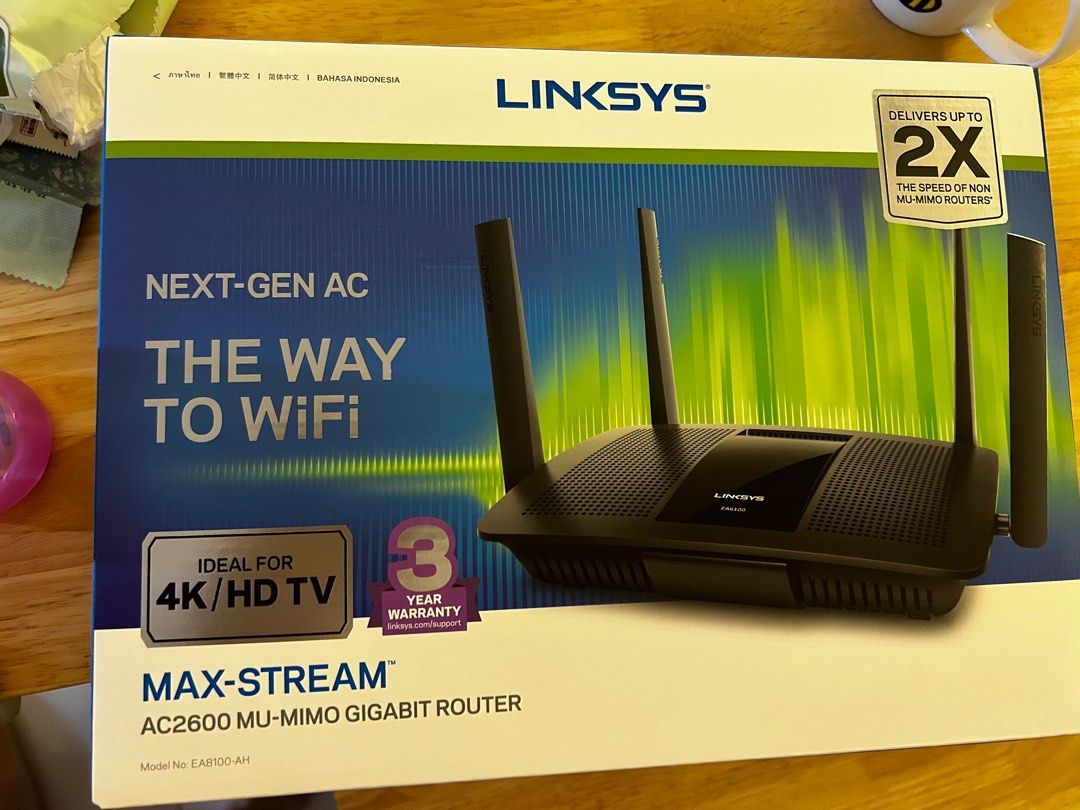 Linksys AC2600 Router, Computers & Tech, Parts & Accessories ...