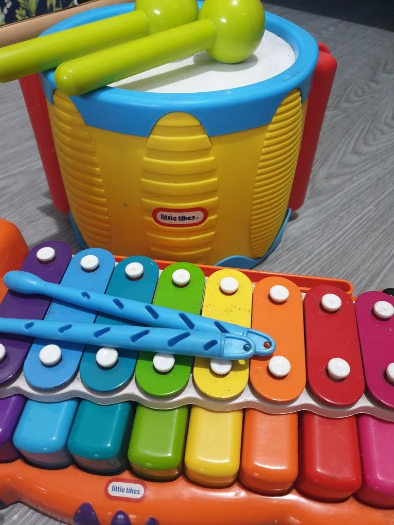 Little Tikes drums and xylophone on Carousell