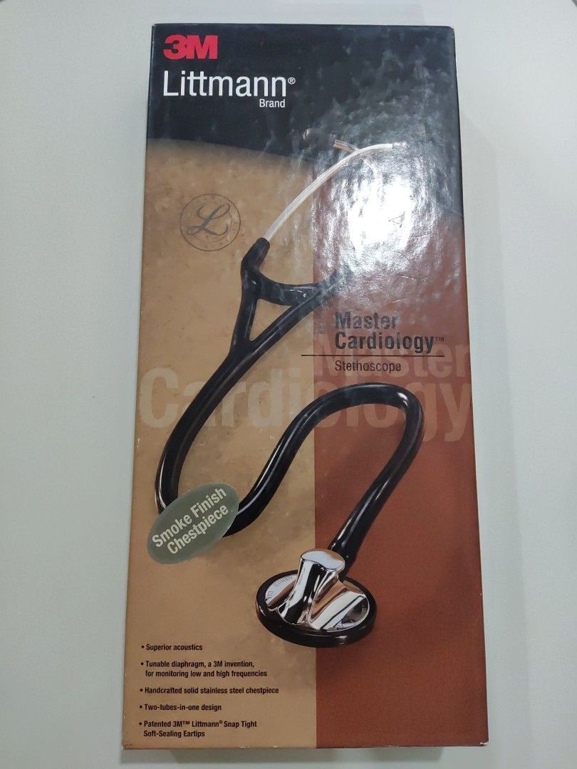 LITTMANN MASTER CARDIOLOGY 2182 DARK OLIVE GREEN SMOKE FINISH