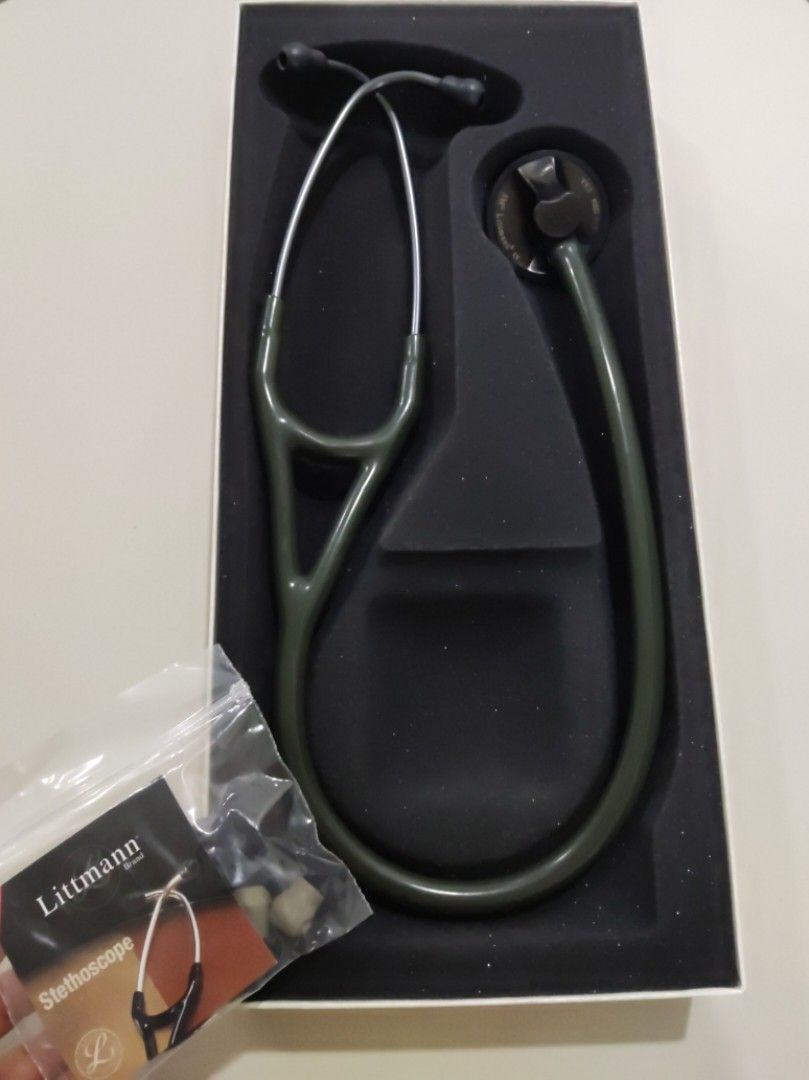 LITTMANN MASTER CARDIOLOGY 2182 DARK OLIVE GREEN SMOKE FINISH