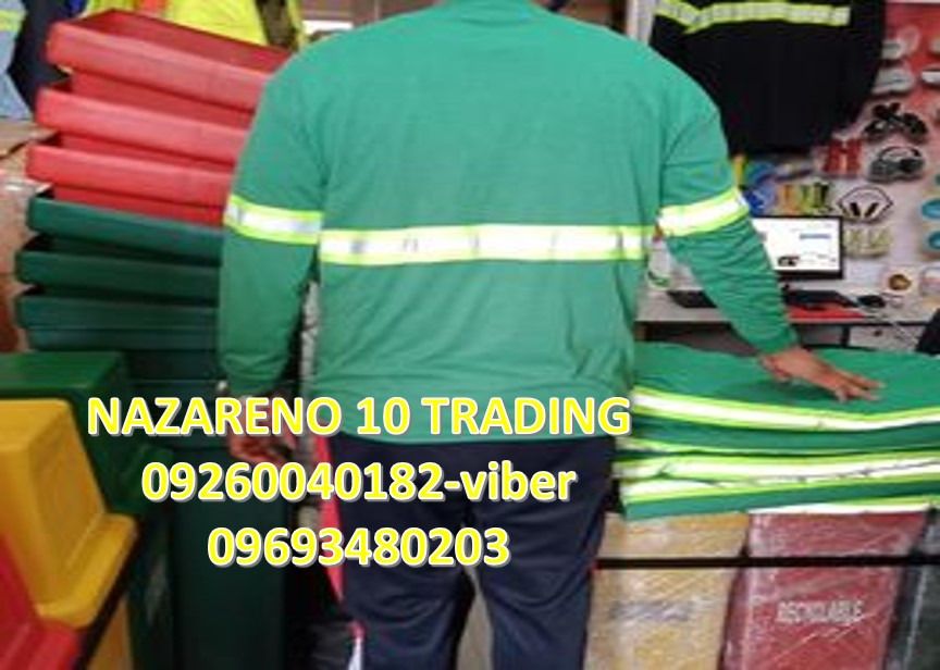 Long sleeves contraction with reflector (Category: Construction Tools & Equipment) located in Las Pinas. Submitted by itsmegelai.ram (Listing ID 1249803069, Image 1). Description: long sleeves with reflector comfortable to wear different colors customized LOGO sticker We also have safety hard helmet knitted gloves reflectorized vest WE OFFER DISCOUNT IN BULK ORDERS For more info message or text at GIRLIE 09260040182-viber 09693480203 09567028557 