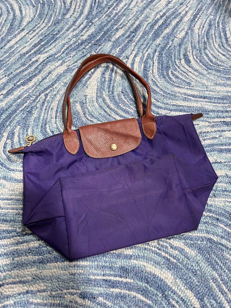 LONGCHAMP ORIGINAL BUTTON BILBERRY SMALL LONG HANG on Carousell