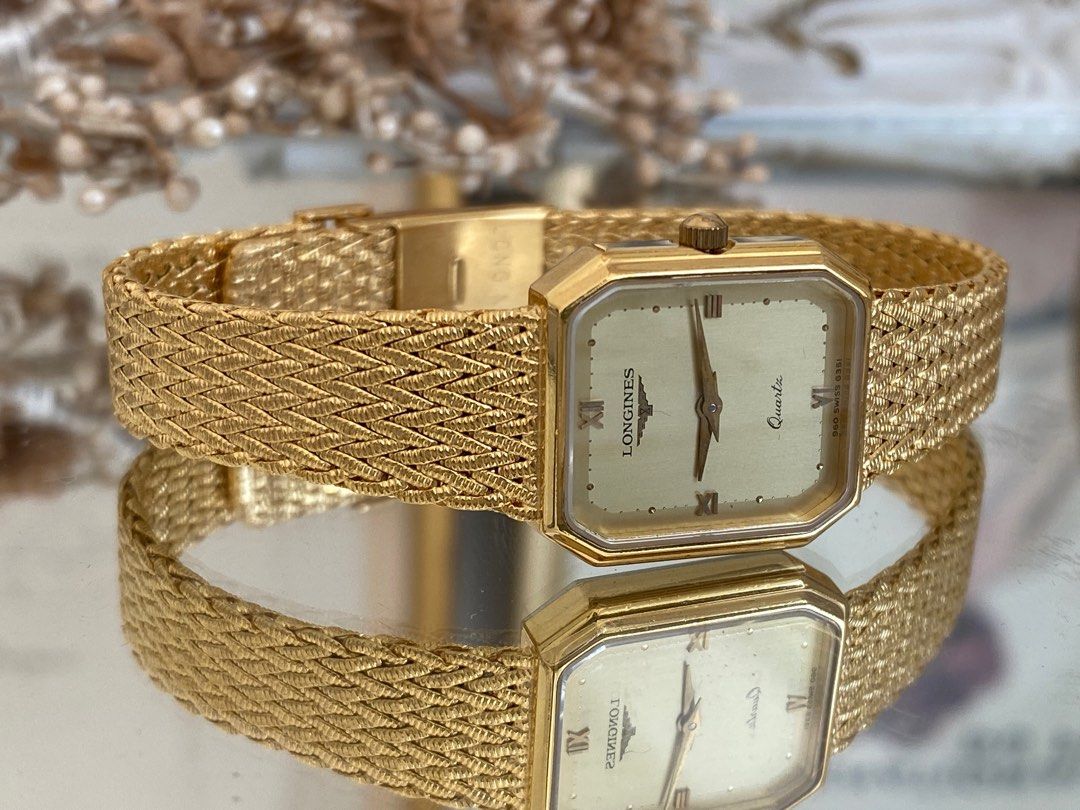 Longines vintage ladies gold bracelet sale watch