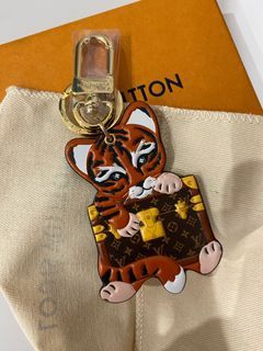 BN Authentic Louis Vuitton Dog Charm key chain, Women's Fashion, Bags &  Wallets, Purses & Pouches on Carousell