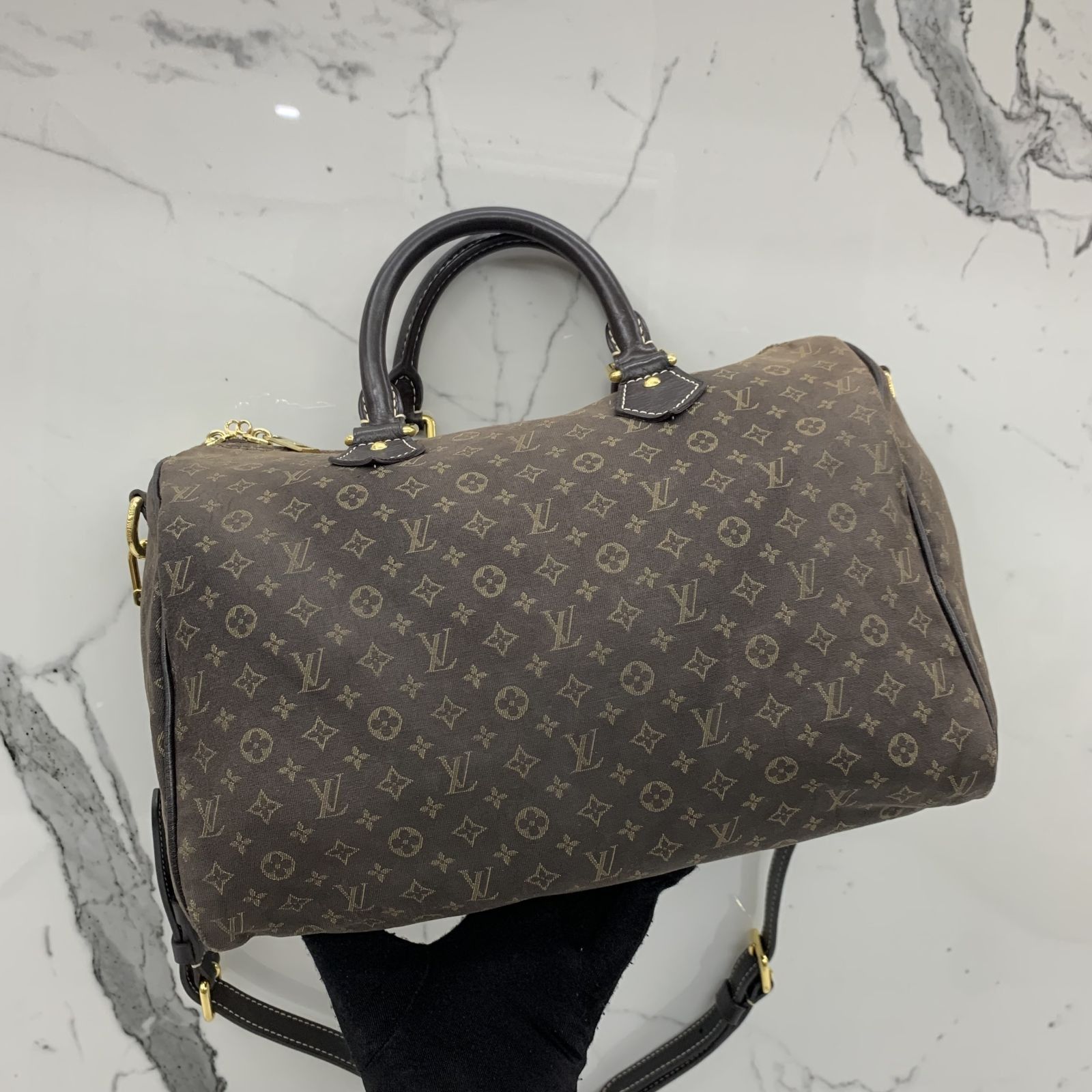 LOUIS VUITTON BROWN MONOMINI IDYLLE 2WAY 30CM SPEEDY BANDOULIERE SHOULDER BAG 237024750 WE Luxury Bags Wallets on Carousell