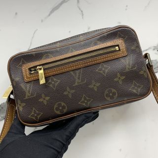 Louis Vuitton Pochette Cite Womens shoulder bag M51183 Cloth ref