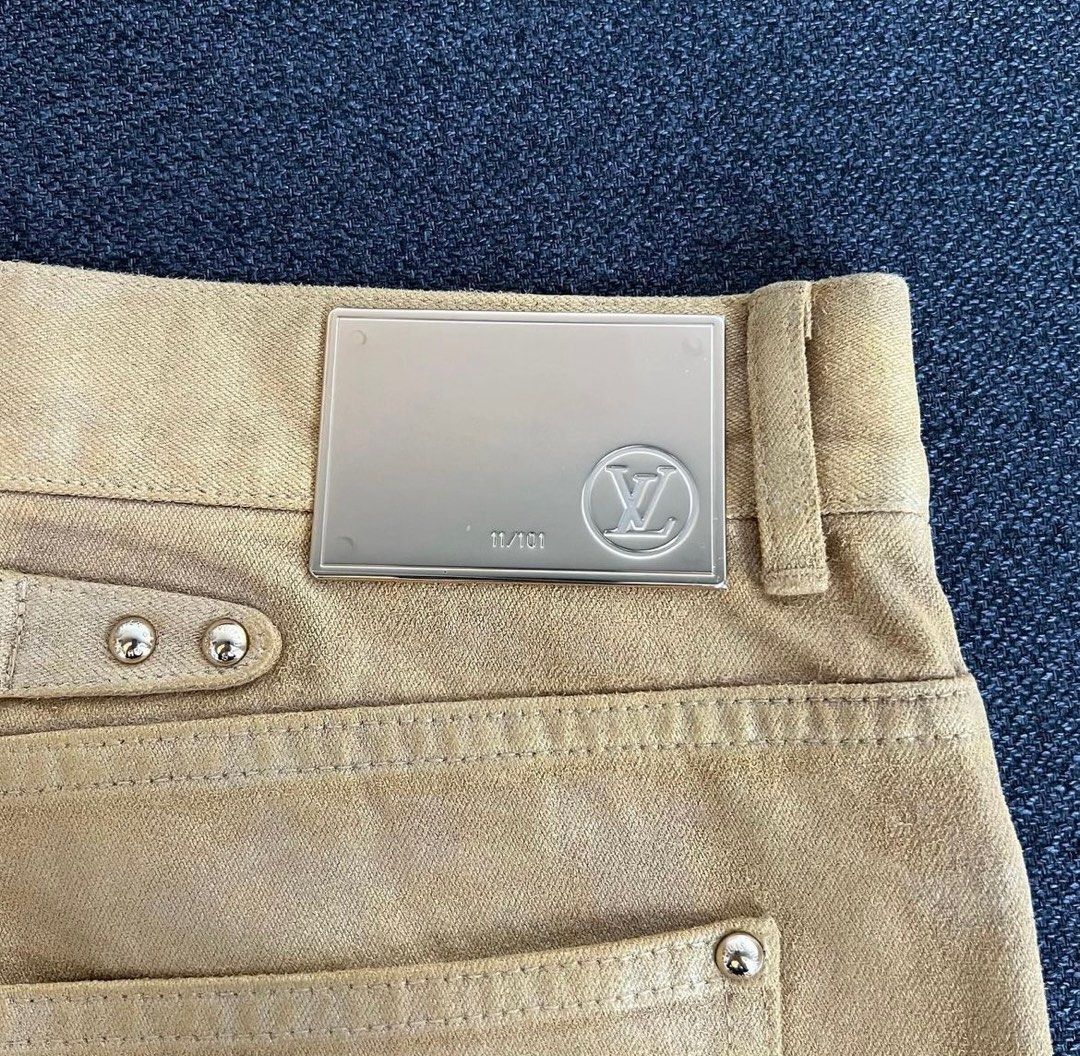 Louis Vuitton (LV) Monogram Slim Jeans, Men's Fashion, Bottoms, Jeans on  Carousell