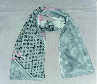 Limited Edition Louis Vuitton Silk Shawl/scarf, Ca. 1987