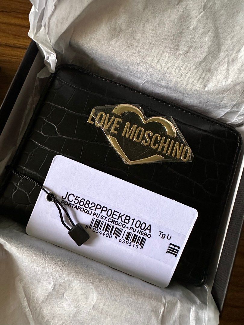 Moschino wallet singapore on sale