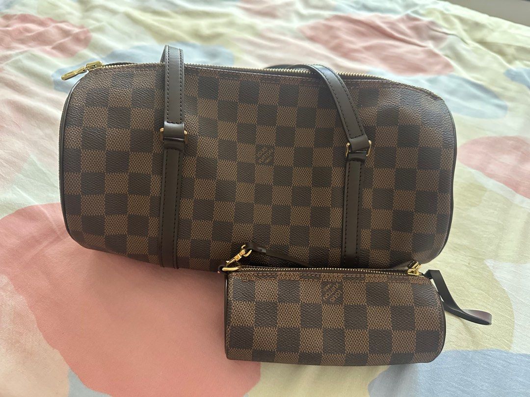 LV puff pillow light blue color, Luxury, Bags & Wallets on Carousell