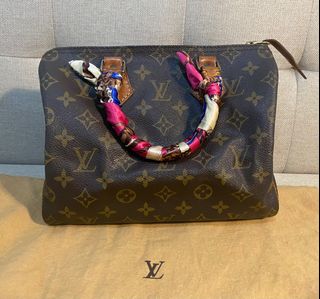 LV Speedy 25 Cherry Handbag, Luxury, Bags & Wallets on Carousell