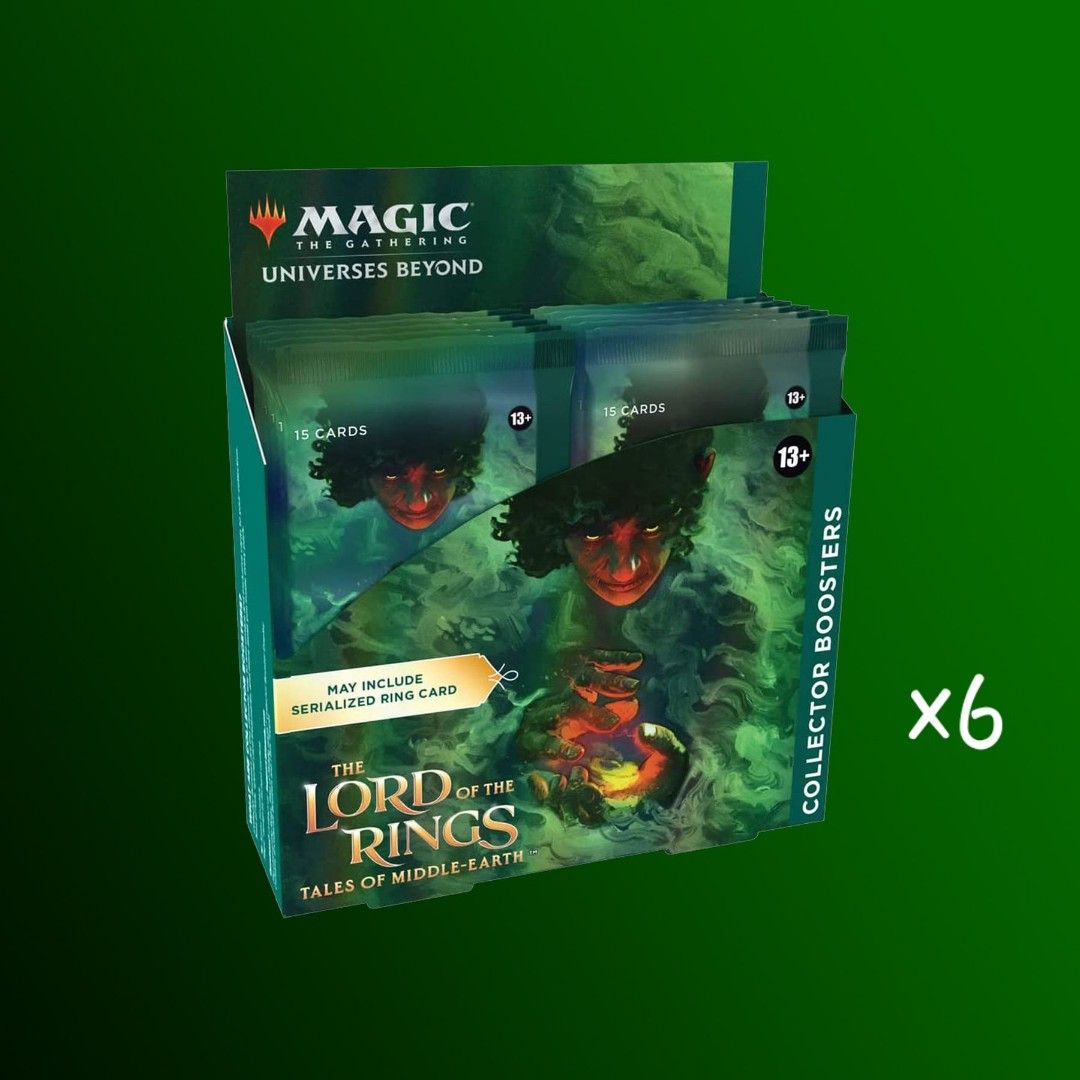 magic lotr collector booster box Amazon.com: Magic: The Gathering The Lord of The Rings: Tales of Middle-Earth  Collector Booster Box main image 0