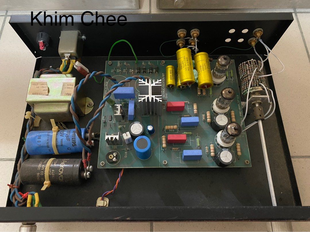 Magna Acoustica fullrange loudspeakers, Tube Preamp and Tube 300B