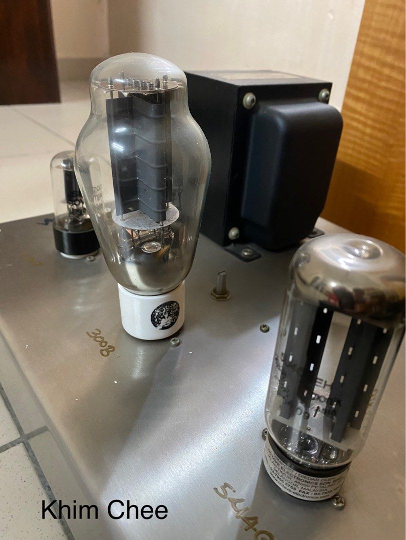 Magna Acoustica fullrange loudspeakers, Tube Preamp and Tube 300B