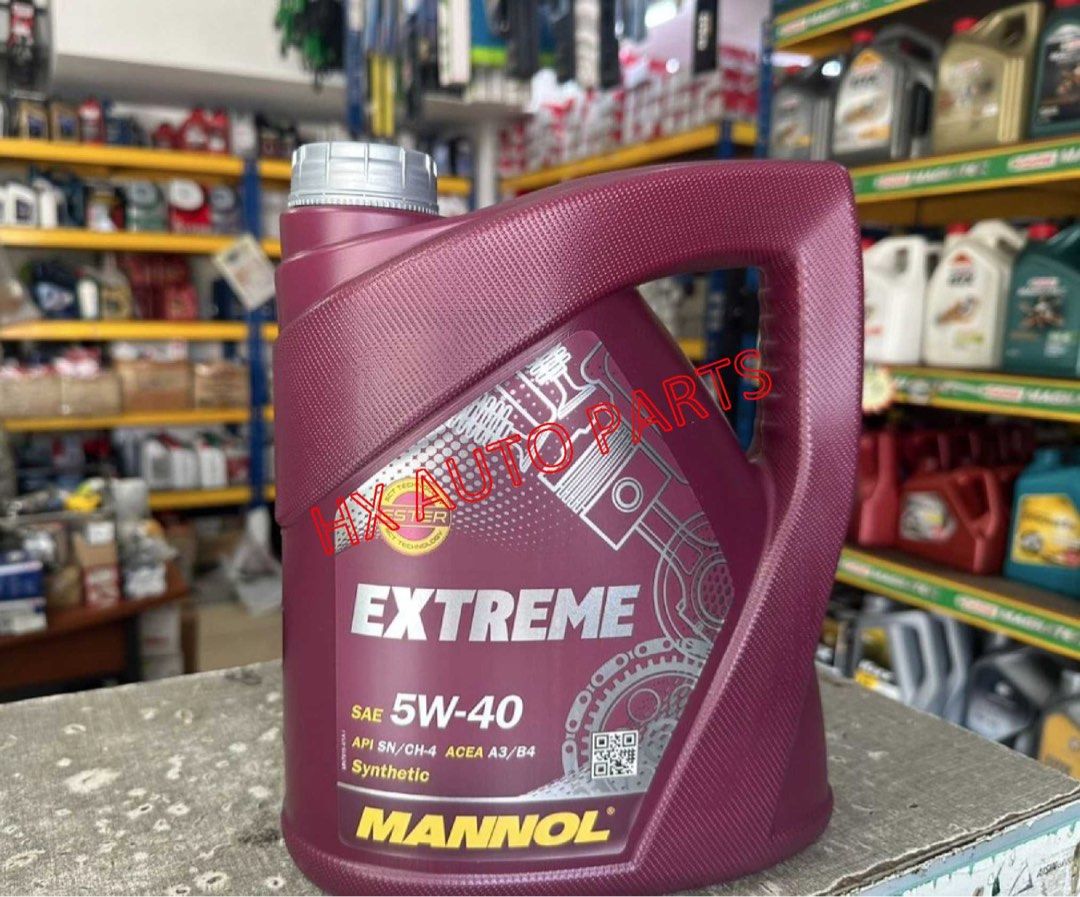 4L MANNOL EXTREME Engine Oil 5W-40, Car Accessories, Accessories on  Carousell