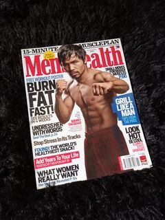 Manny Pacquiao Men's Health PH Magazine