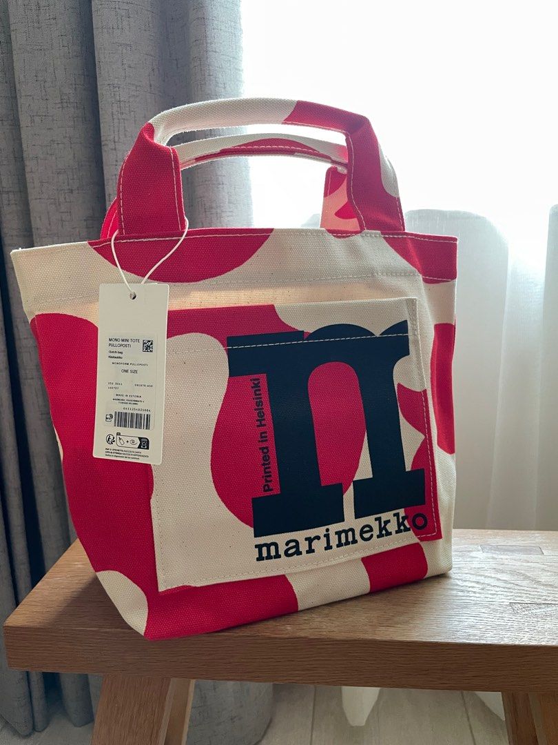 Marimekko Mini Tote Pulloposti Bag (清貨特價), 女裝, 手袋及銀包