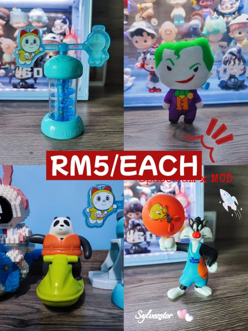 Mcd Happy Meal Toys, Hobbies & Toys, Toys & Games on Carousell