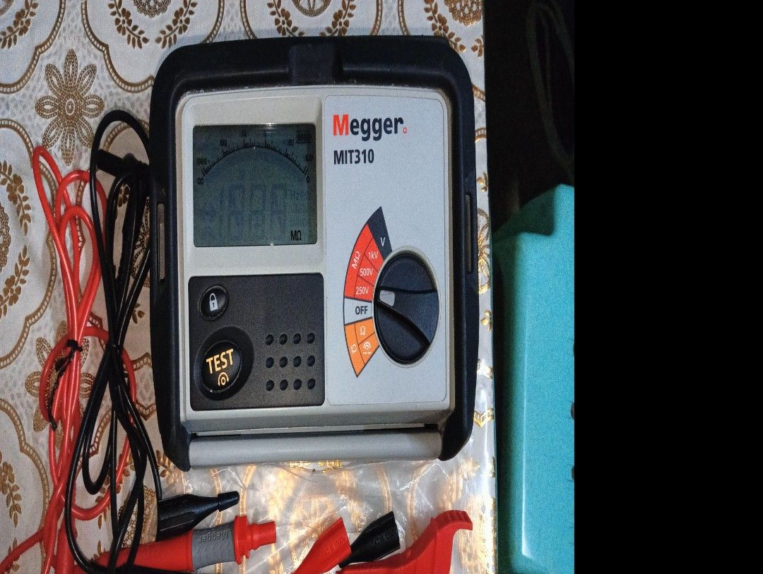 Megger MIT310 insulation test, Furniture & Home Living, Home