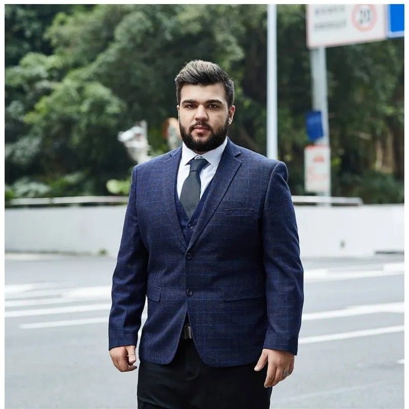 Men Suit size S 9XL PLUS SIZE 9xl size blue purple